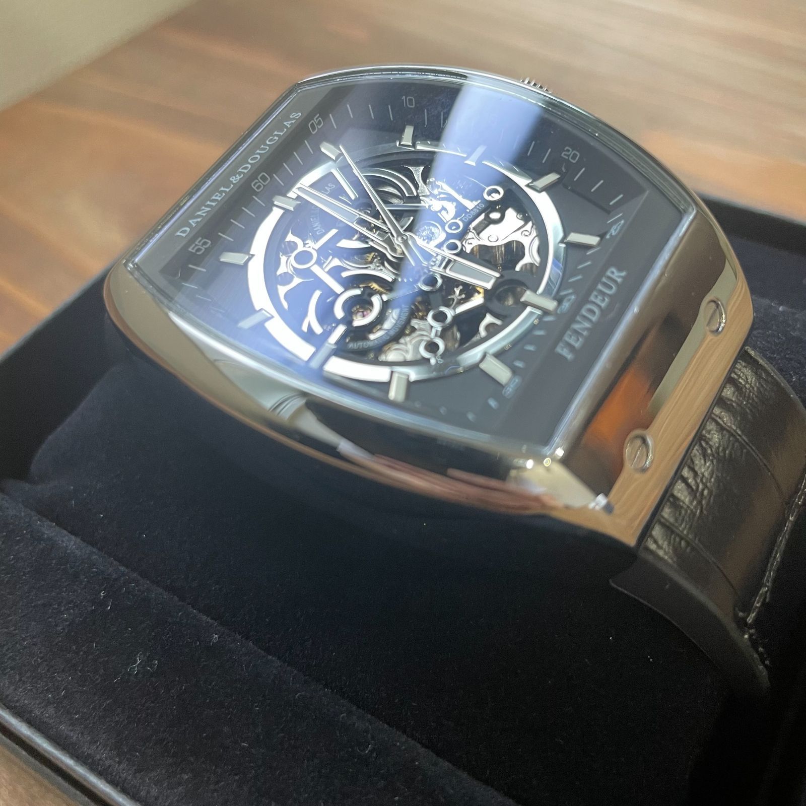 DANIEL&DOUGLAS 腕時計 新品未使用 DANIEL＆DOUGLAS腕時計 ブラック 新品未使用 ダニエルダグラス