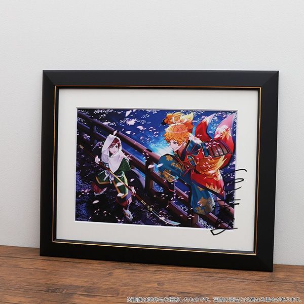 A3!展】東京会場 複製サイン入りキャラファイングラフ 未使用 3