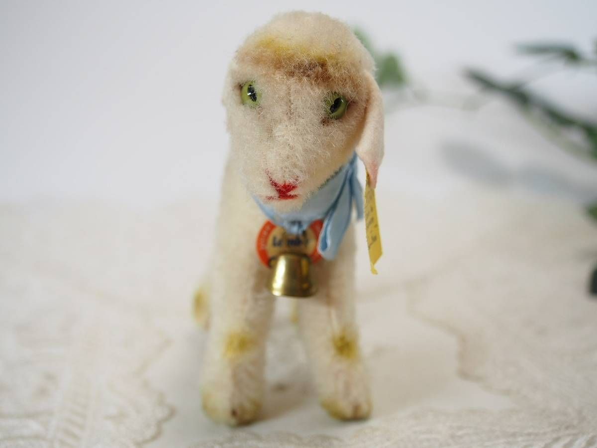 シュタイフ★Lamby 10cm★最小サイズ/ひつじのランビー/羊★Steiff シュタイフ Lamby 10cm ひつじ ランビー Lamby・羊のランビー