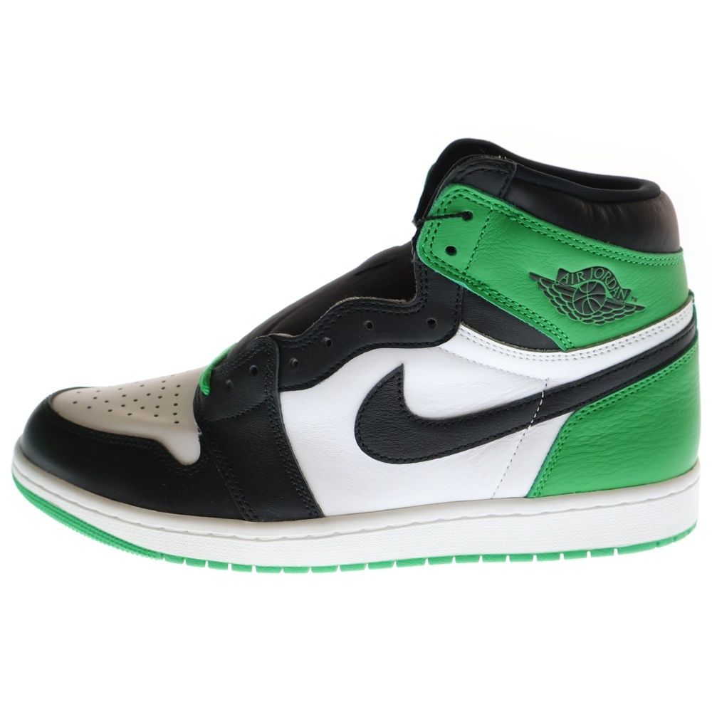 NIKE ハイカット シューズ AIR JORDAN1 ブラック/グリーン 2月29日 発売予定 ナイキ エア ジョーダン 1 レトロ ハイ OG