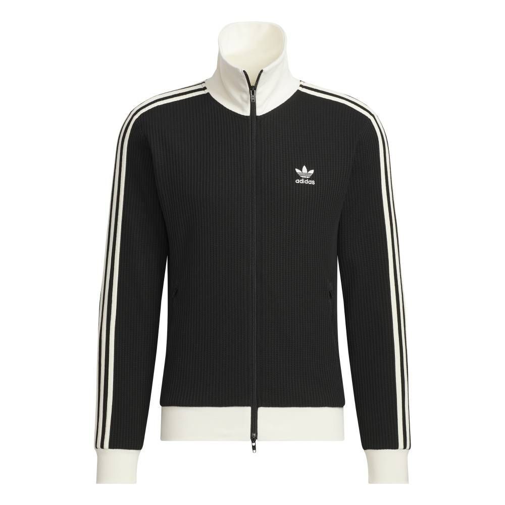 アディダス adidas 返品可 ライフスタイル アディ ワッフル クラシック トラックトップ オリジナルス ユニセックス ウェア 服 トラックスーツ 黒 ブラック JW0110