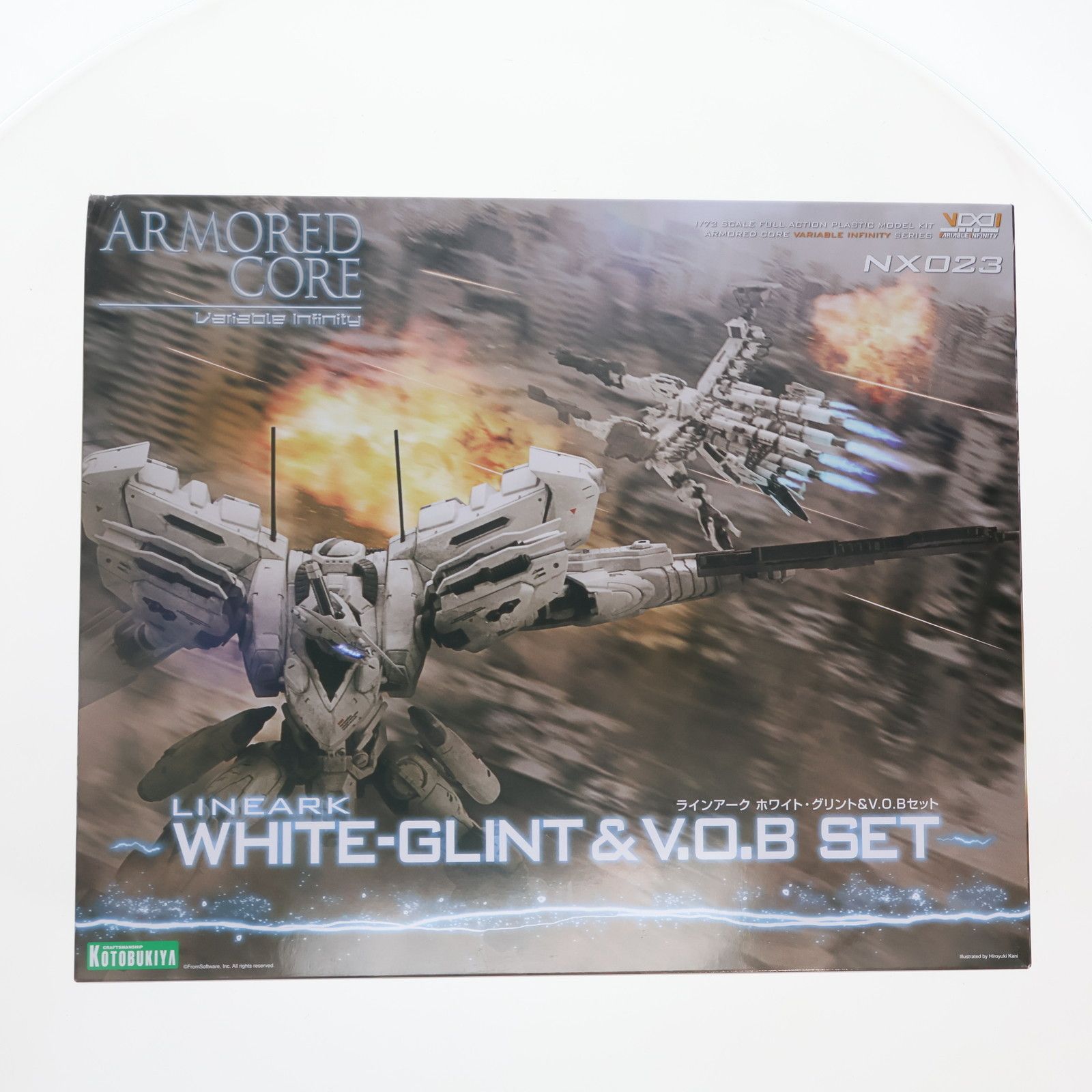 V.I.シリーズ 1/72 ラインアーク ホワイト・グリントu0026V.O.Bセット ARMORED CORE(アーマード・コア) プラモデル(VI090) コトブキヤ