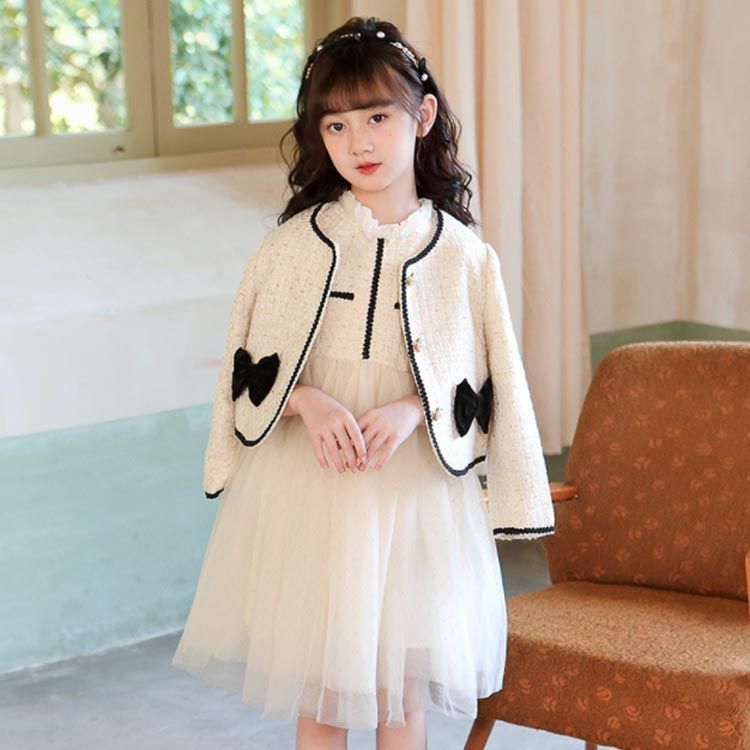 女の子 キッズ スーツ ワンピース セットアップ 卒園式 ツイードジャケット ノースリーブ チュール 切り替え ノーカラー 異素材 子供スーツ 入園式 ボレロ ドレス 結婚式 フォーマル 入学式 スー yuzuc594841 STEELWINDOWSANDDOORS_COM