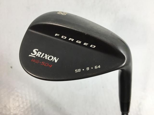【中古ゴルフクラブ】ダンロップ スリクソン(SRIXON) WG-504 ウェッジ 58.08 D/G SW