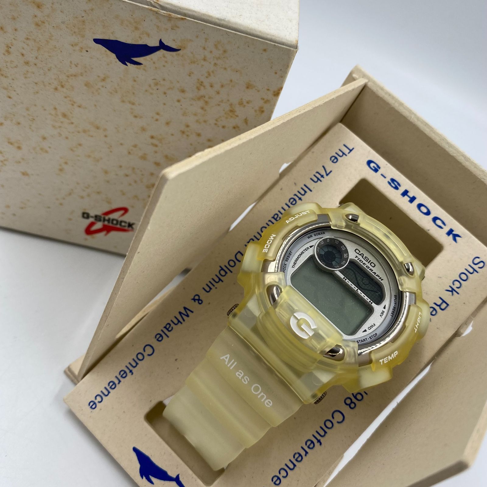 ジャンク品 CASIO G-SHOCK 第7回国際イルカクジラ会議記念モデル