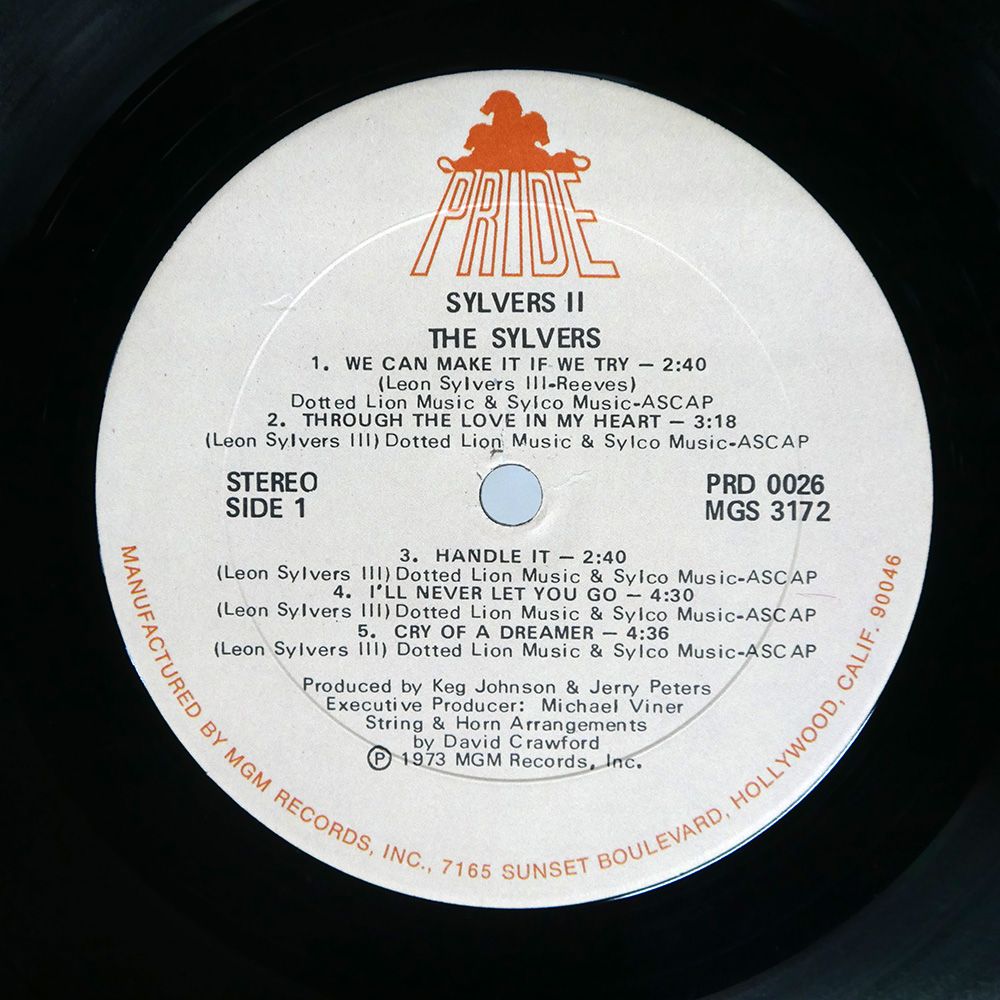レア盤！THE SYLVERS WE CAN MAKE IT IF WE TRY 芽瑠璃堂 ＞ シルヴァーズ 『ウィ・キャン・メイク・イット