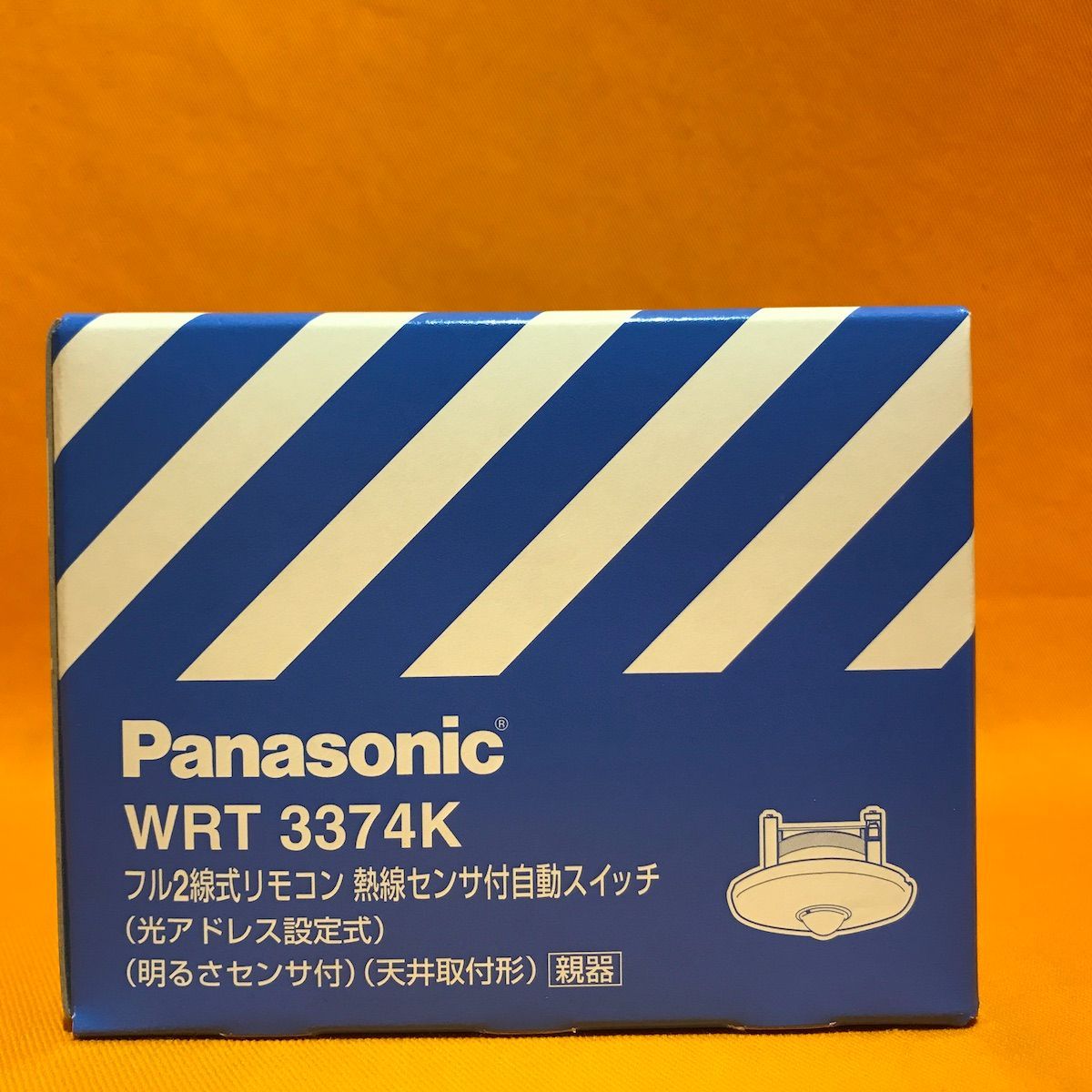 WRT3374K パナソニック フル2線式熱線センサ付自動スイッチ - 電材・住