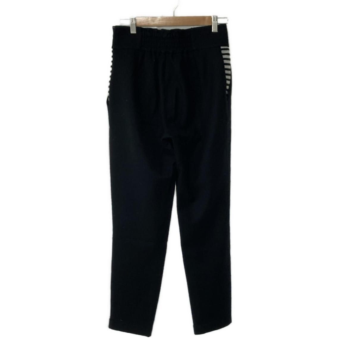 週末値下げ ボーダーズアットバルコニー パンツ スウェット 黒 ブラック 38 BORDERS at BALCONY SWEAT PANTS スウェットパンツ