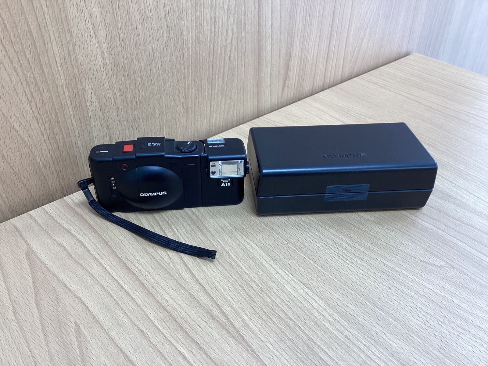 富士フイルム XA-2(ジャンク品) I530 オリンパス コンパクトフィルムカメラ XA2 ジャンク品