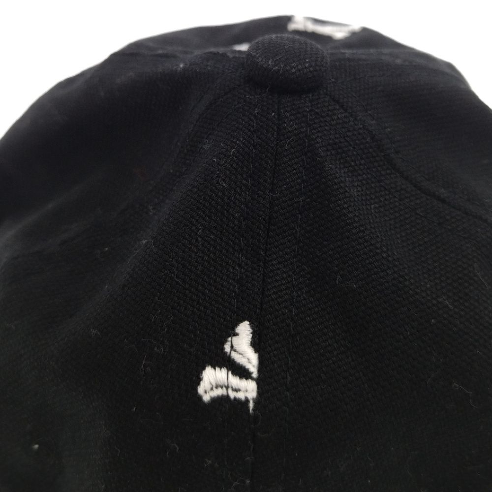 黒L WTAPS クロスボーン ボールハット ダブルタップス クロスボーン