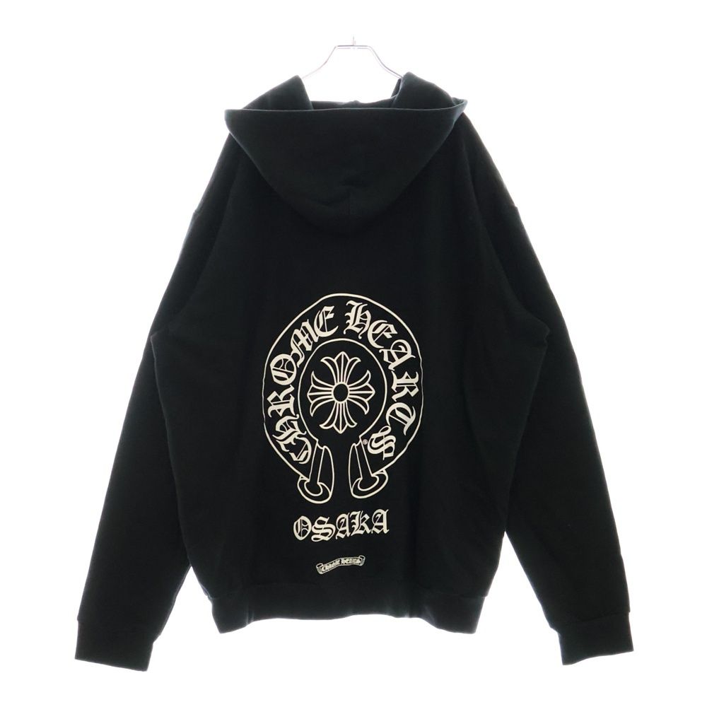 クロムハーツ ホースシュープラス ダガー ジップ フリース CHROME HEARTS (クロムハーツ) SWTSHRT HD ZIP 大阪限定バック