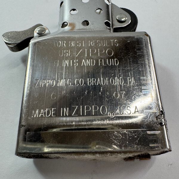  CHROME HEARTS クロムハーツ ZIPPO ジッポー V 1 CHクロス オイルライター タバコグッズ 小物