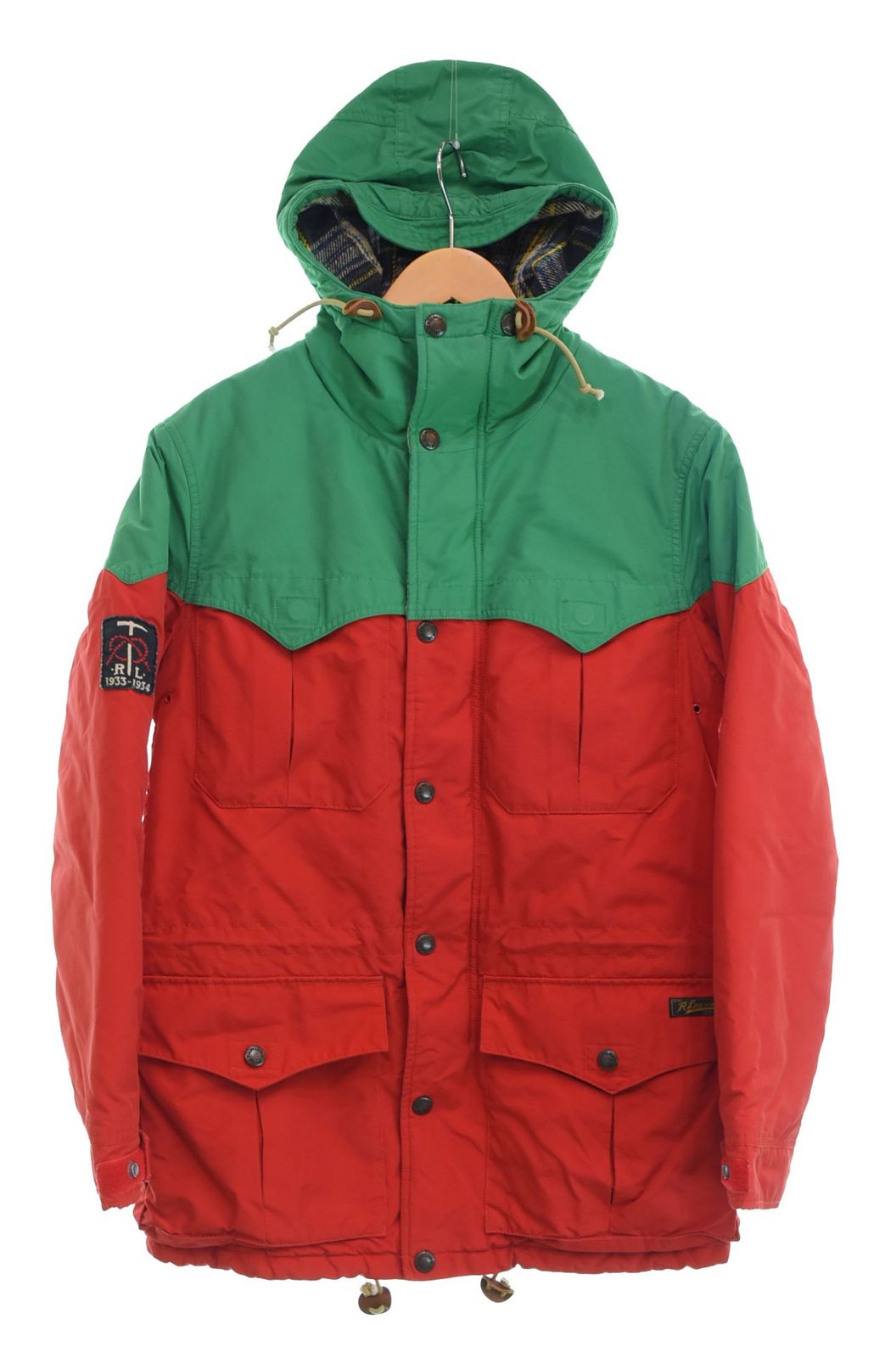 ラルフローレン RalphLauren マウンテンパーカー ウエスタンヨーク 中綿 ジャケット マルチ Sサイズ 103MT-2540
