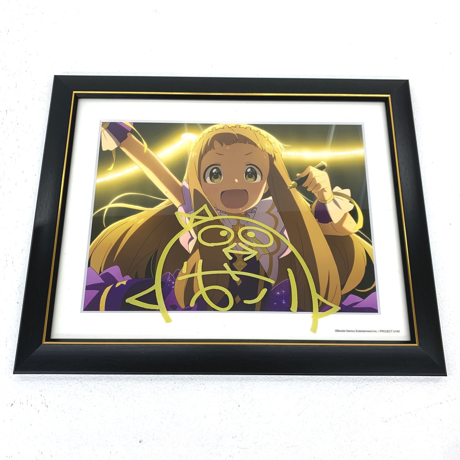 【★加古川物流】【中古品】U149 アイドルマスターシンデレラガールズ 市原仁奈ver.　キャラファイングラフ　レンズサイン【721】 ☆加古川物流】【中古品】U149 アイドルマスターシンデレラ
