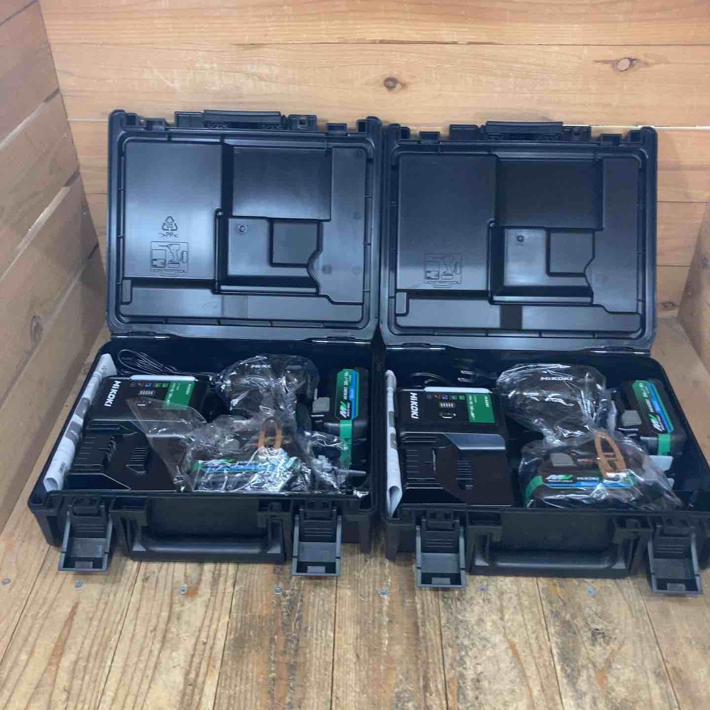 ハイコーキ HIKOKI 旧 日立工機 コードレスインパクトドライバー WH36DC 2XPSZ B 2台セット WH36DC 2XPBSZ 所沢店