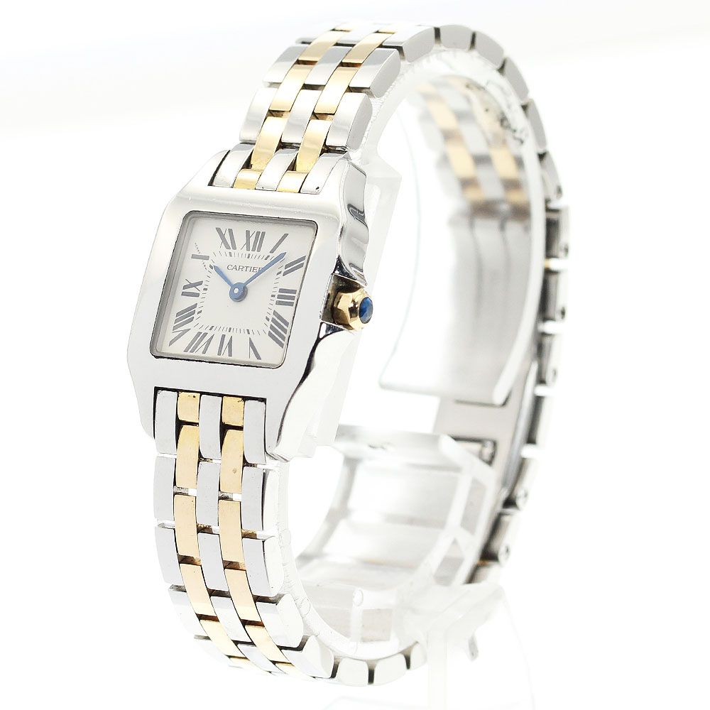 カルティエ CARTIER W25066Z6 サントスドゥモワゼル SM クォーツ  
