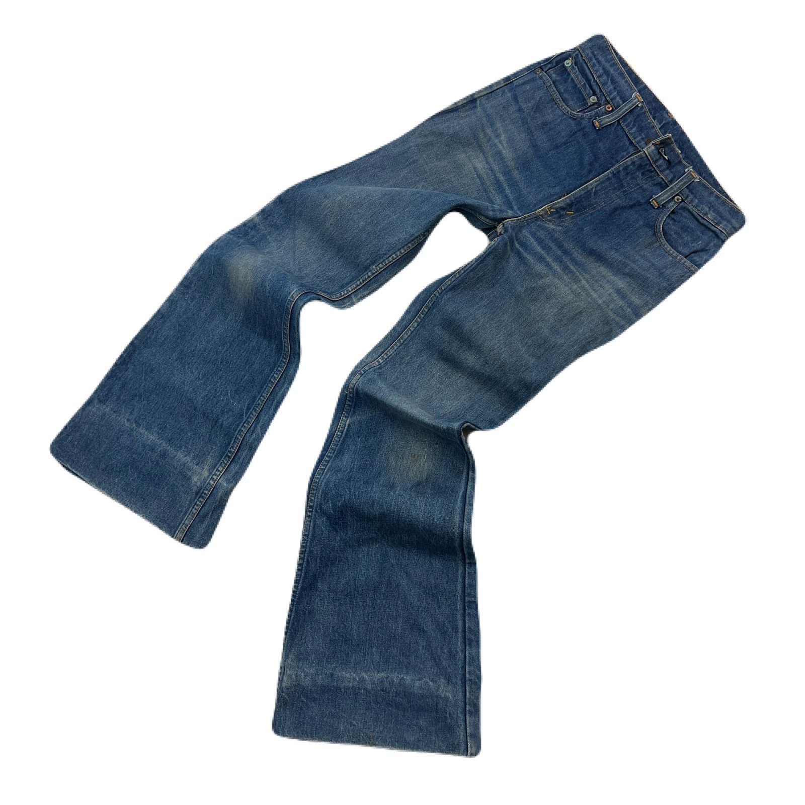 リーバイス LEVIS 507-0217 フレア ブーツカット 【ビンテージ 42タロン】ジーンズ デニムパンツ W28 メンズ ●Ja8366 リーバイス LEVIS 507-0217 フレア ブーツカット 【ビンテージ 42