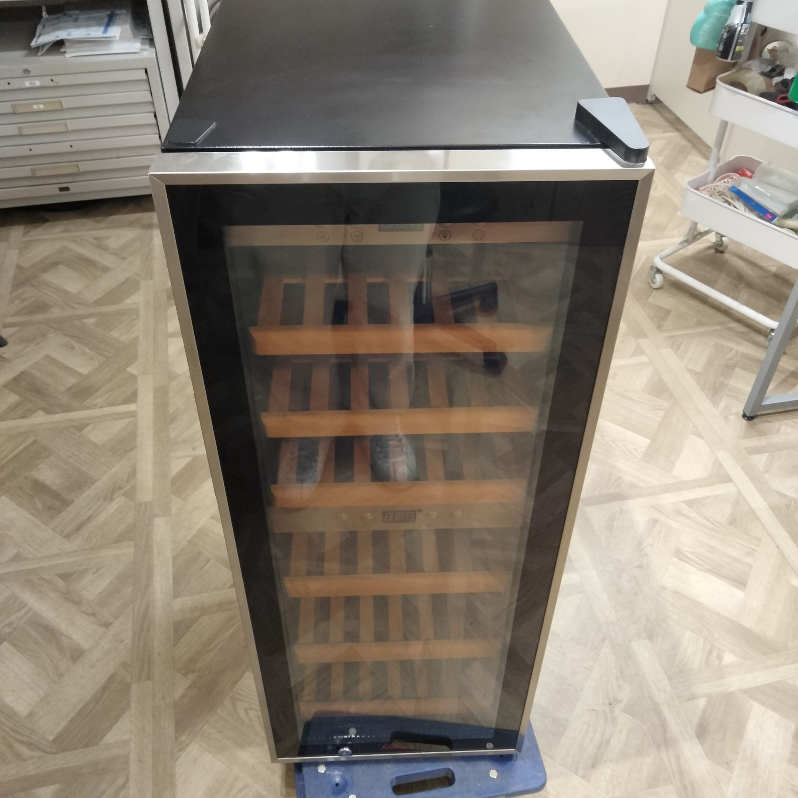 N-6292 株式会社グローバル 鍵付き 2017年製 ワインセラー フォンヴィーノ デュオ SW-38