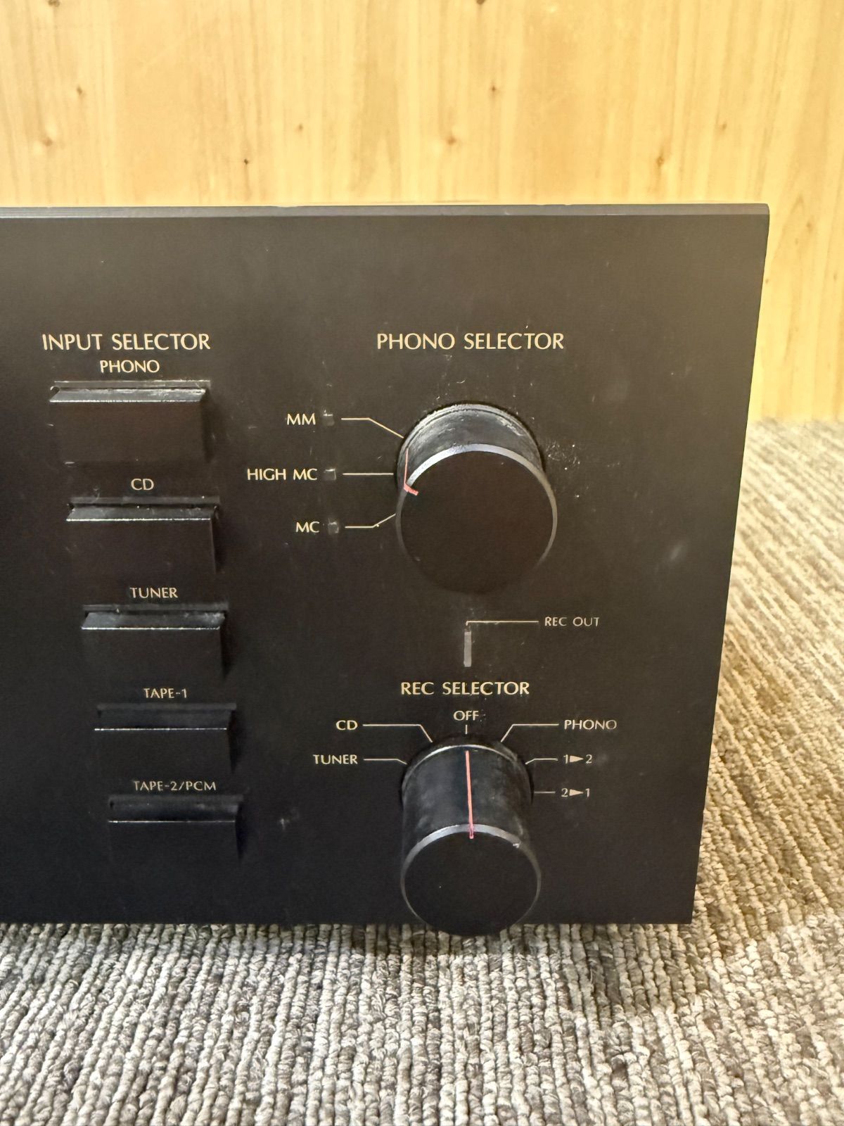 SGM】ジャンク SANSUI サンスイ プリメインアンプ AU-D507X