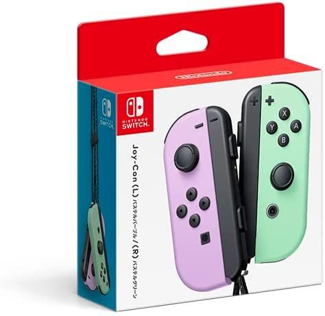 新品未開封】Nintendo Switch Joy-Con(L) パステルパープル/(R