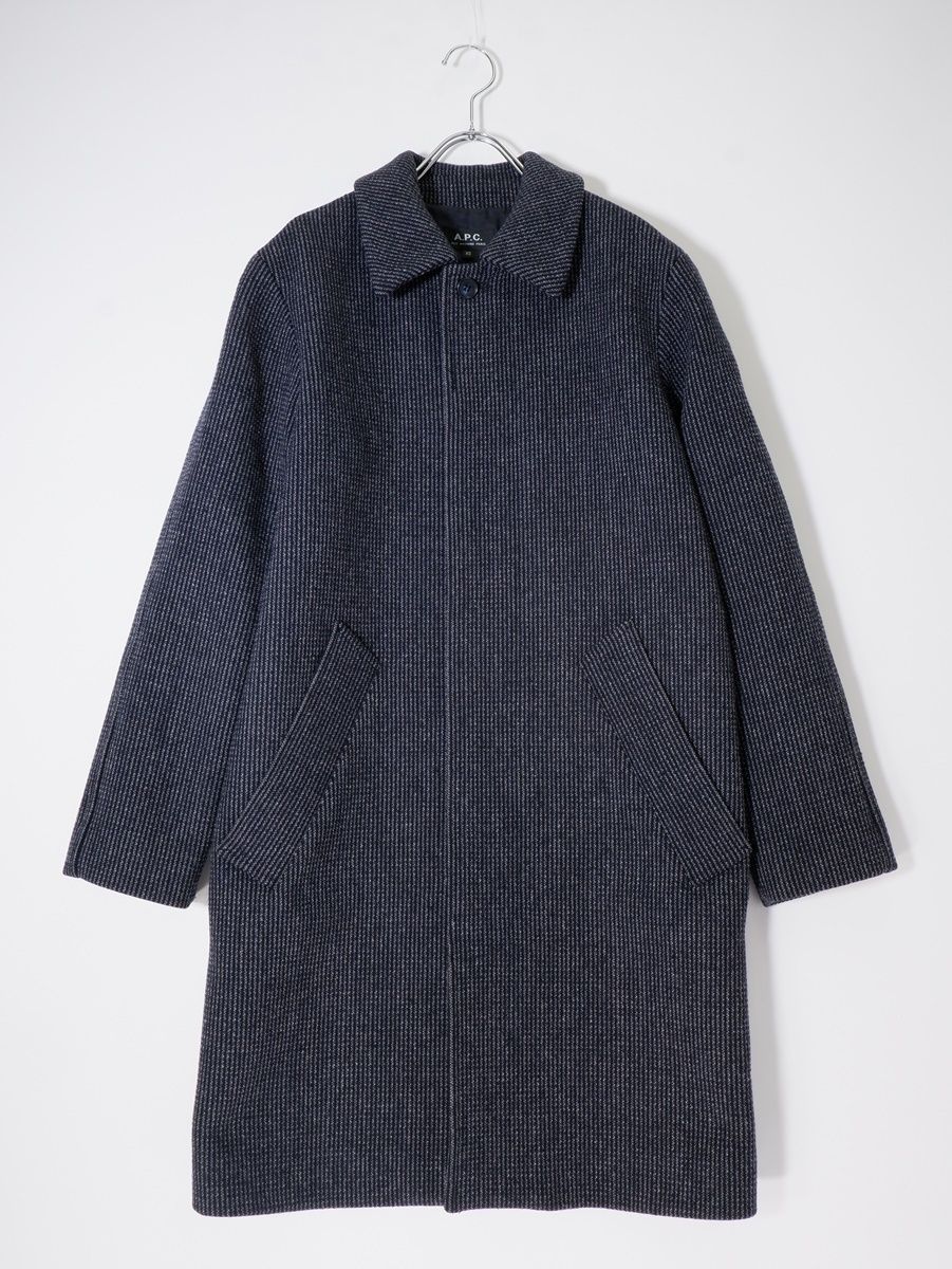 A.P.C.アーペーセーAPC MAC COAT ウールミックス ステンカラー A.P.C.アーペーセーAPC MAC COAT ウールミックス ステンカラー