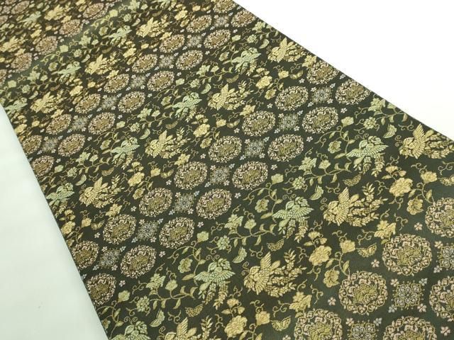 平和屋本店□極上 西陣織 陰山織物謹製 箔屋清兵衛 六通柄袋帯 正倉院