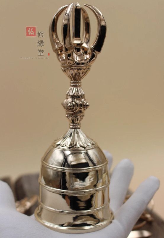 密教法具 空海大師飛行法器セット 独鈷杵・三鈷杵・五鈷杵·金剛鈴·金剛