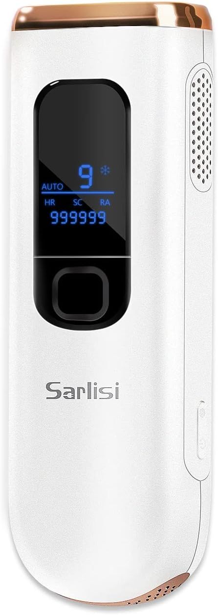 Sarlisi 脱毛器 無痛脱毛 自動照射 60万発9段階 全身適用 VIO対応