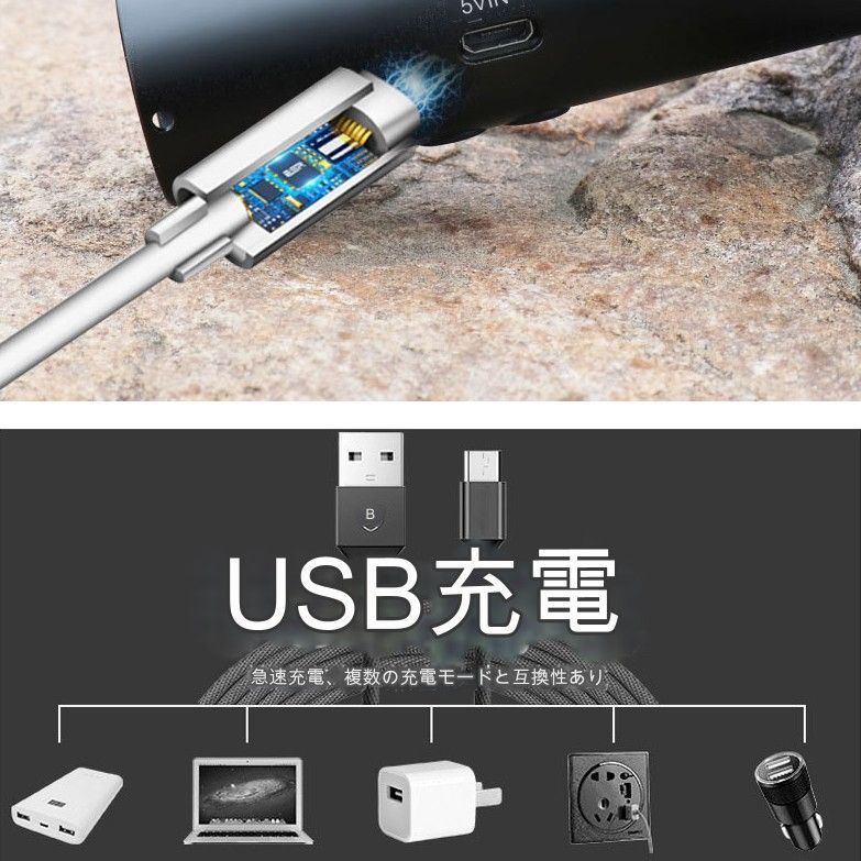 ❤️女性におすすめ 電子ホイッスル懐中電灯防犯アラーム 120db USB充電式 防犯 痴漢アラーム 試合 登山 夜間 防水 - メルカリ