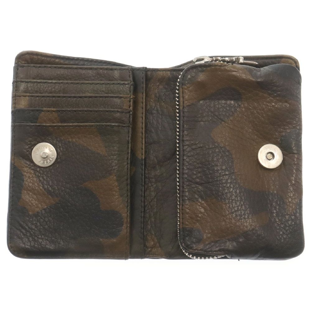 CHROME HEARTS (クロムハーツ) JOEY LEATHER WALLET ジョーイ ウォレット カモフラ 二つ折り財布 カーキ  ams購入証明書付 - メルカリ