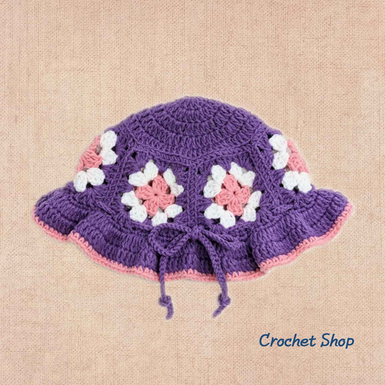 一点物］ハンドメイド グラニースクエアハット ベビー ✦43 - メルカリ