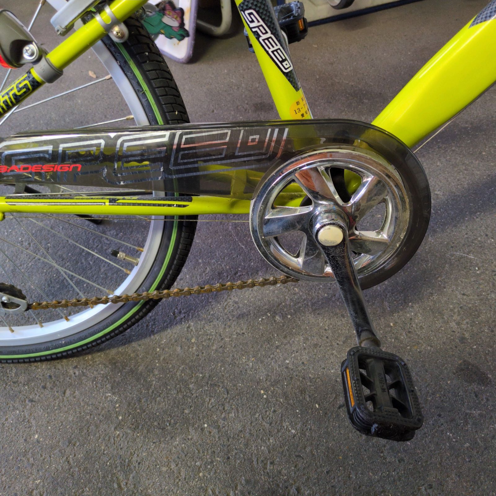 DECKﾀｺﾒｰﾀｰ機能不全 子供自転車