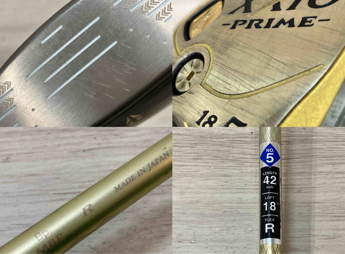 DUNLOP XXIO PRIME フェアウェイウッド 7番 21° SP-900 フレックスR