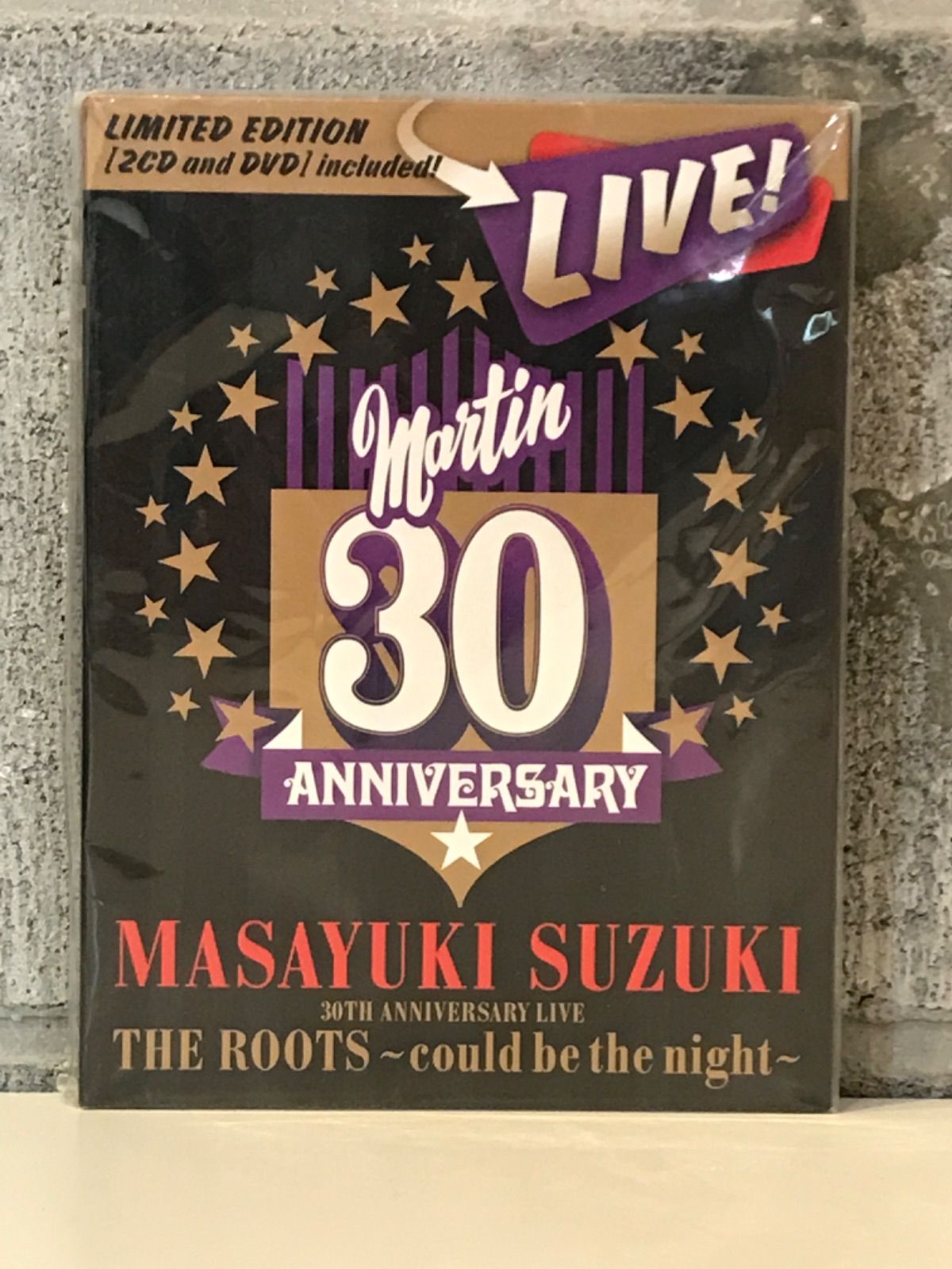 新品　鈴木雅之 30thAnniversary Live初回限定 2CD+DVD 新品鈴木雅之 30thAnniversary Live初回限定 2CD+DVD