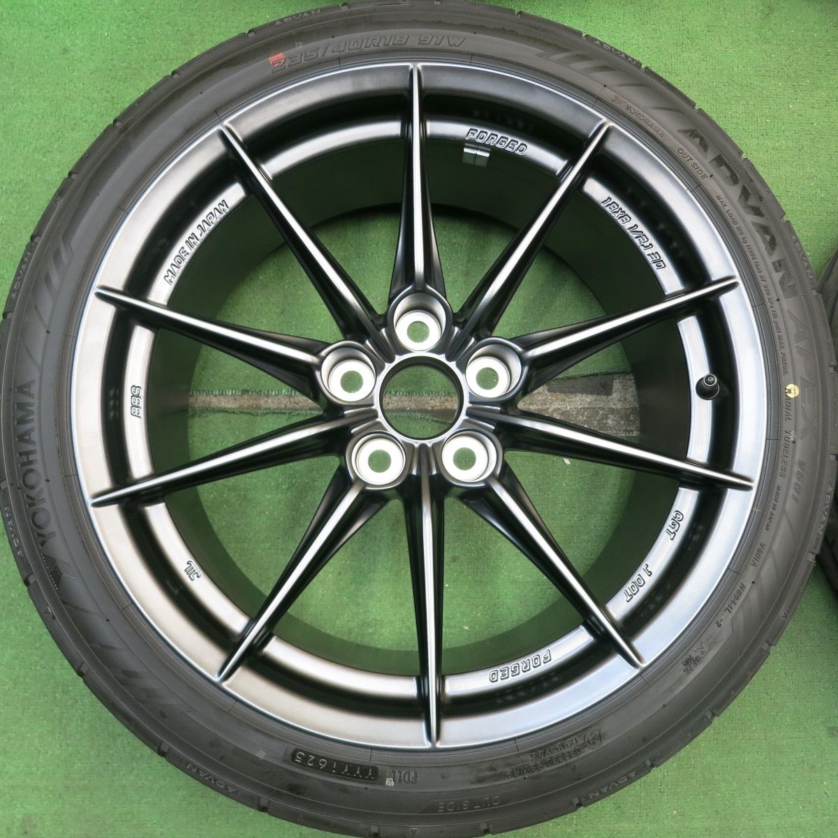 希少】新車外し！25年☆トヨタ GR カローラ 純正 BBS 鍛造 235/40R18