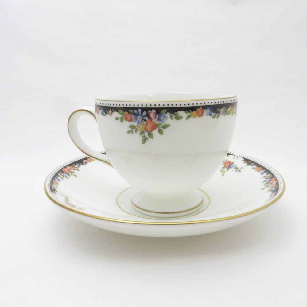 WEDGWOOD ウェッジウッド オズボーン カップ＆ソーサー 中皿 5点 SM2847C 