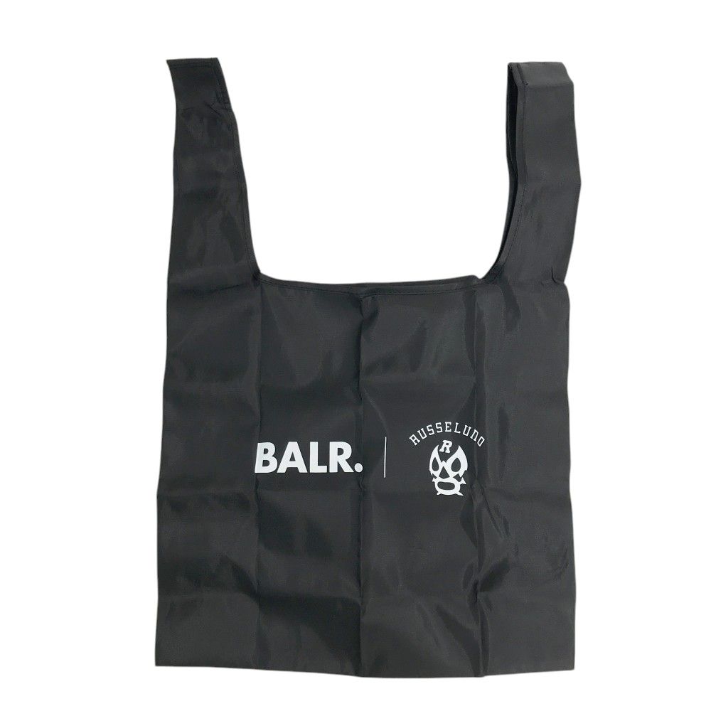 RUSSELUNO ラッセルノ ×BALR. エコバッグ ノベルティ ブラック系