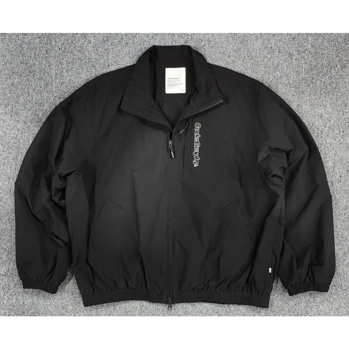 Code graphy(コードグラフィー) ポケット ツーウェイ ジップアップ ジャケット ウインドブレーカー L