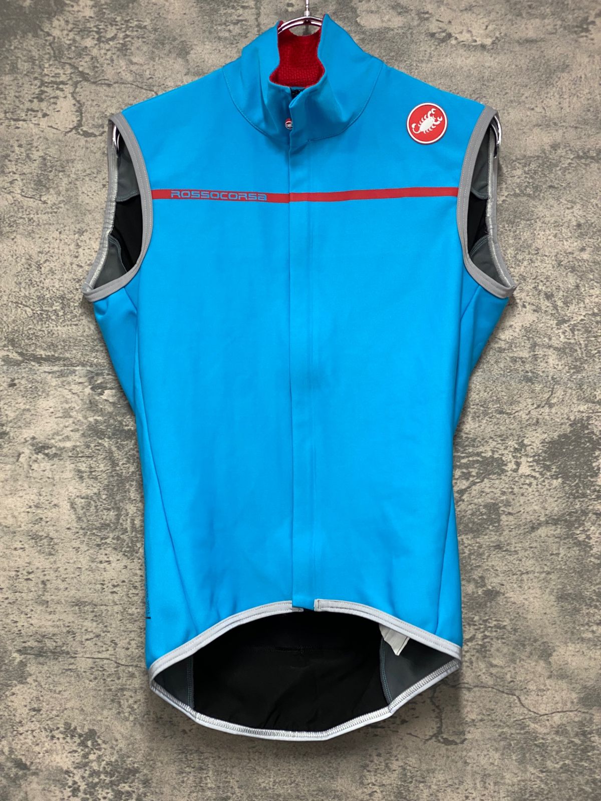 JA631 カステリ CASTELLI ROSSO CORSA Perfetto サイクルベスト ジレ 