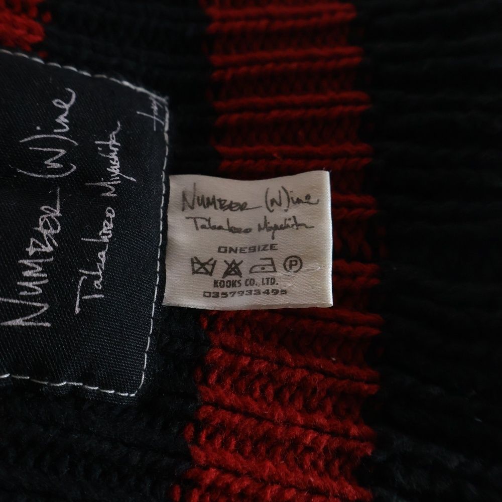 NUMBER (N)INE (ナンバーナイン) 03AW カート期 ボーダー