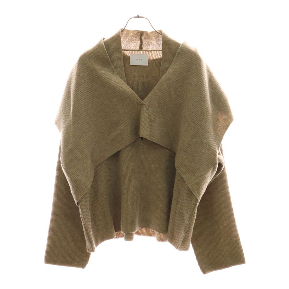 Stein (シュタイン) 19AW LAY DEEP V NECK KNIT LS レイ ウール 