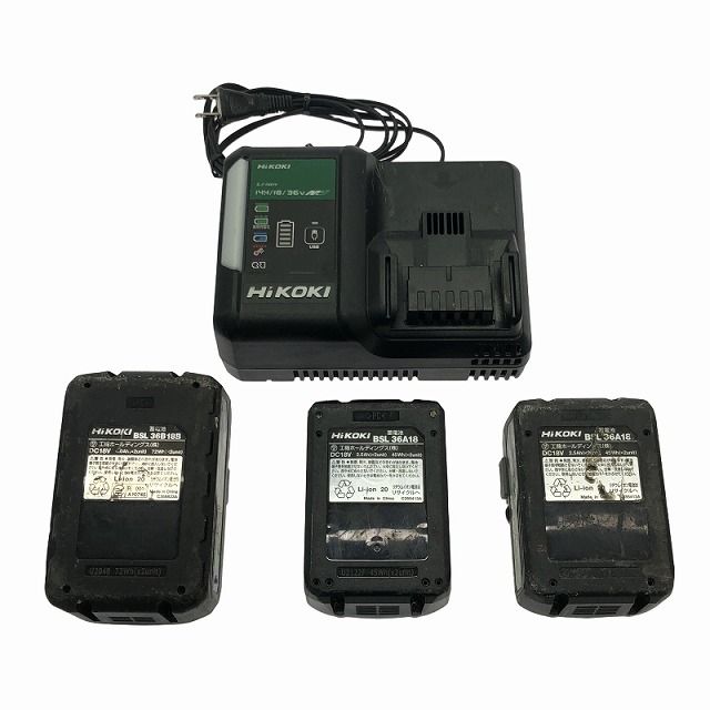 バッテリ3個 2.5Ah4.0Ah