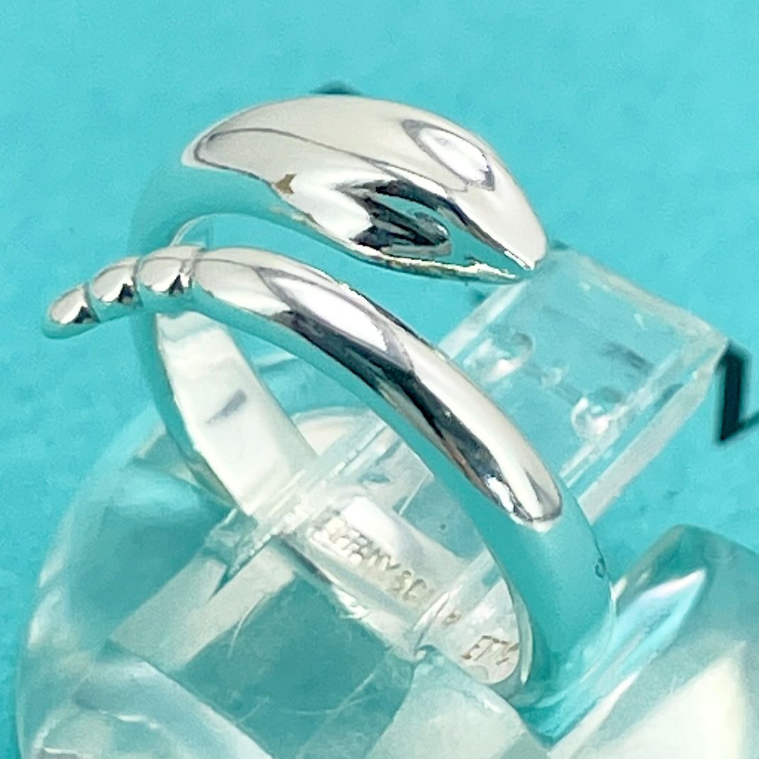 10号 ティファニー スネーク シルバー リング Tiffany&Co./24-1277