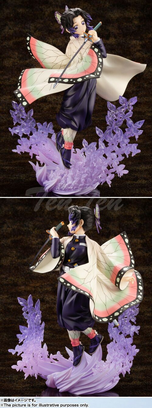 鬼滅の刃 フィギュア ARTFX J 胡蝶しのぶ 【新品 未開封】 鬼滅