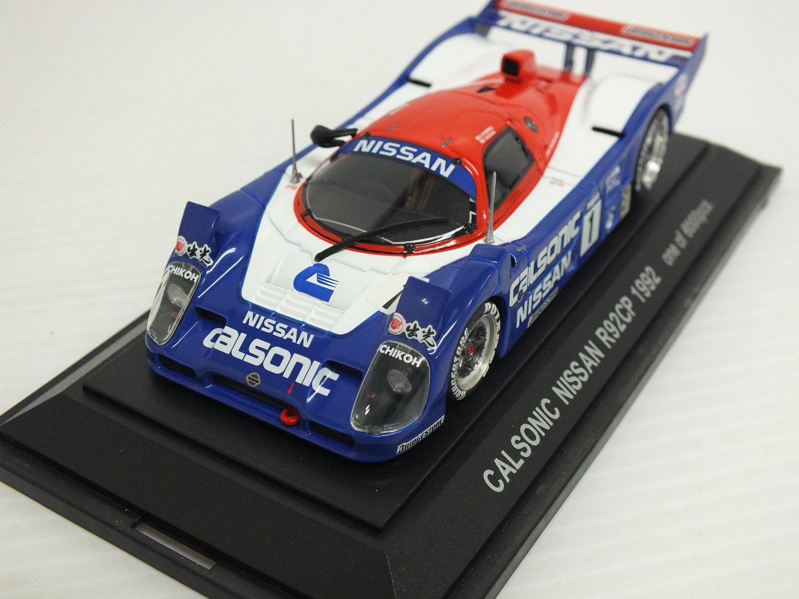 EBBRO 1/43スケール CALSONIC NISSAN R92CP 1992 #1 ミニカー