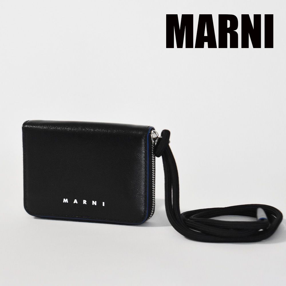 マルニ コインケース ストラップ付き MARNI 小銭入れ PFMl0038U0