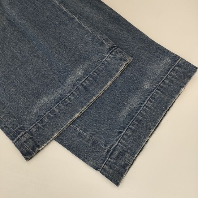 美品✨45R　サイズ3　おこめペインター　デニムパンツ 45R/45rpm おこめペインターはたらきもの 定価64900円 加工