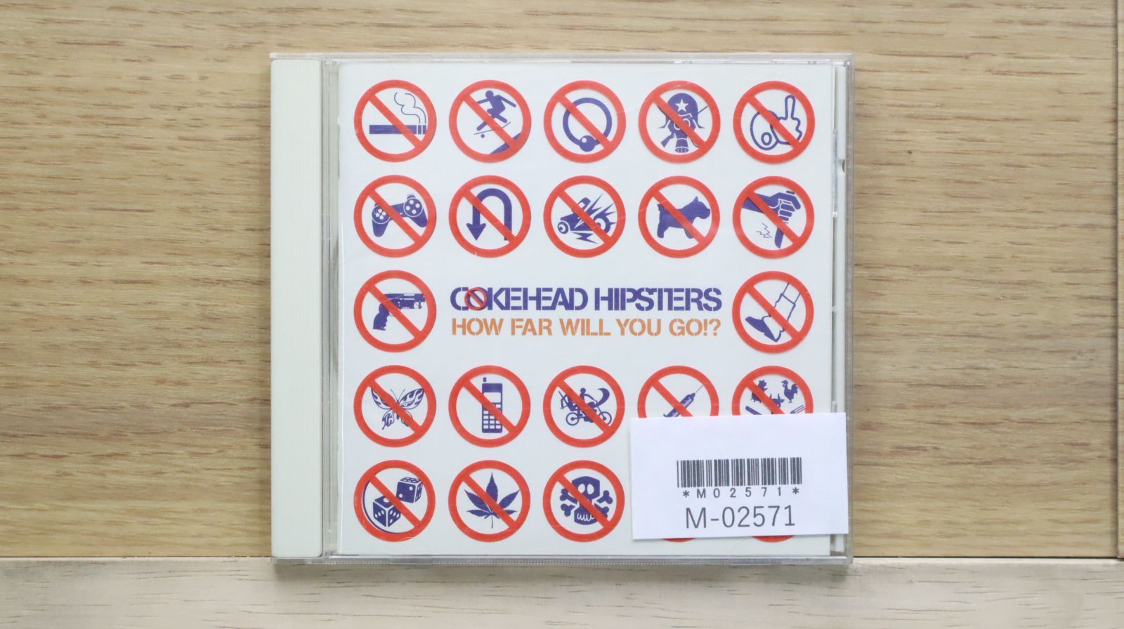 国内盤CD☆COKEHEAD HIPSTERS/COKEHEAD HIPSTERS□ How Far Will You
