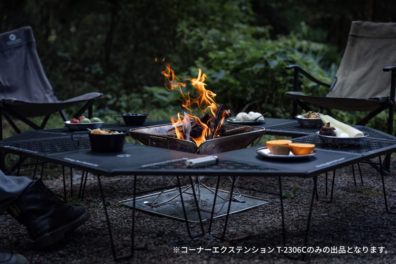 数量限定】連結用 コーナーエクステンション フィールドラック アルミ