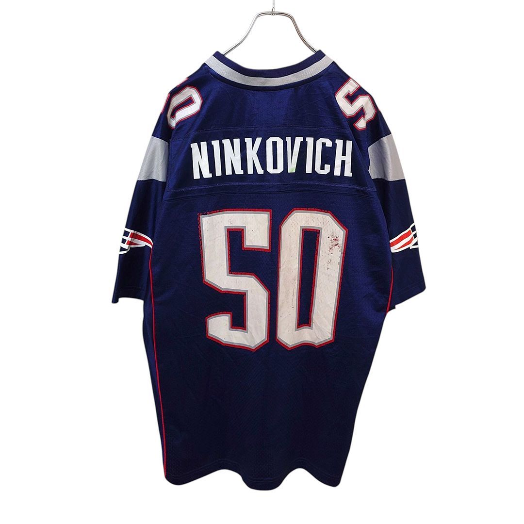 注目の福袋をピックアップ！ NFL】 ニューイングランド・ペイトリオッツ ゲームシャツ S-1991 ユニフォーム